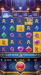 Majestic Treasures · Mekanisme Pembayaran Klaster dan Pengganda Majestic Treasures
